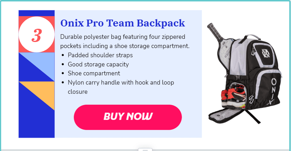 onix pro team pickleball backpack with shoe compartment onix pro team pickleball backpack with shoe compartment